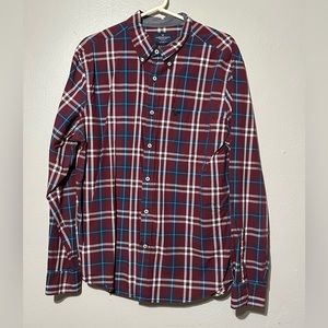 Men’s American Eagle Casual Button Down Dress Shirt